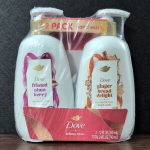 Dove Limited Edition Holiday Treats Handwash Frosted Plum Berry & Gingerbread